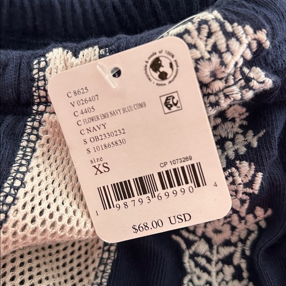 Free People Movement Way To Go Shorts in Navy - Picture 9 of 14